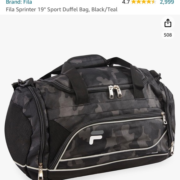 Fila Duffel Bag 19” filatech camouflage - Picture 7 of 8